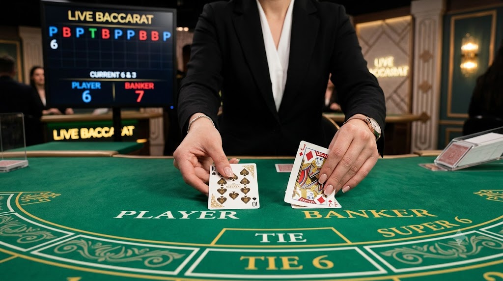 Live Baccarat online casino Philippines real dealer
